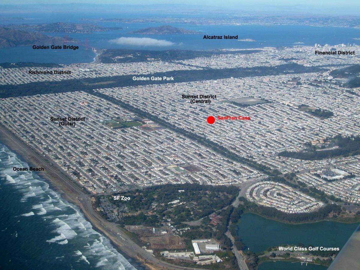 Stunning Sanfran Casa Close To Center And Steps From Ocean San Francisco Exteriör bild